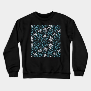 Seamless pattern with leaves Crewneck Sweatshirt